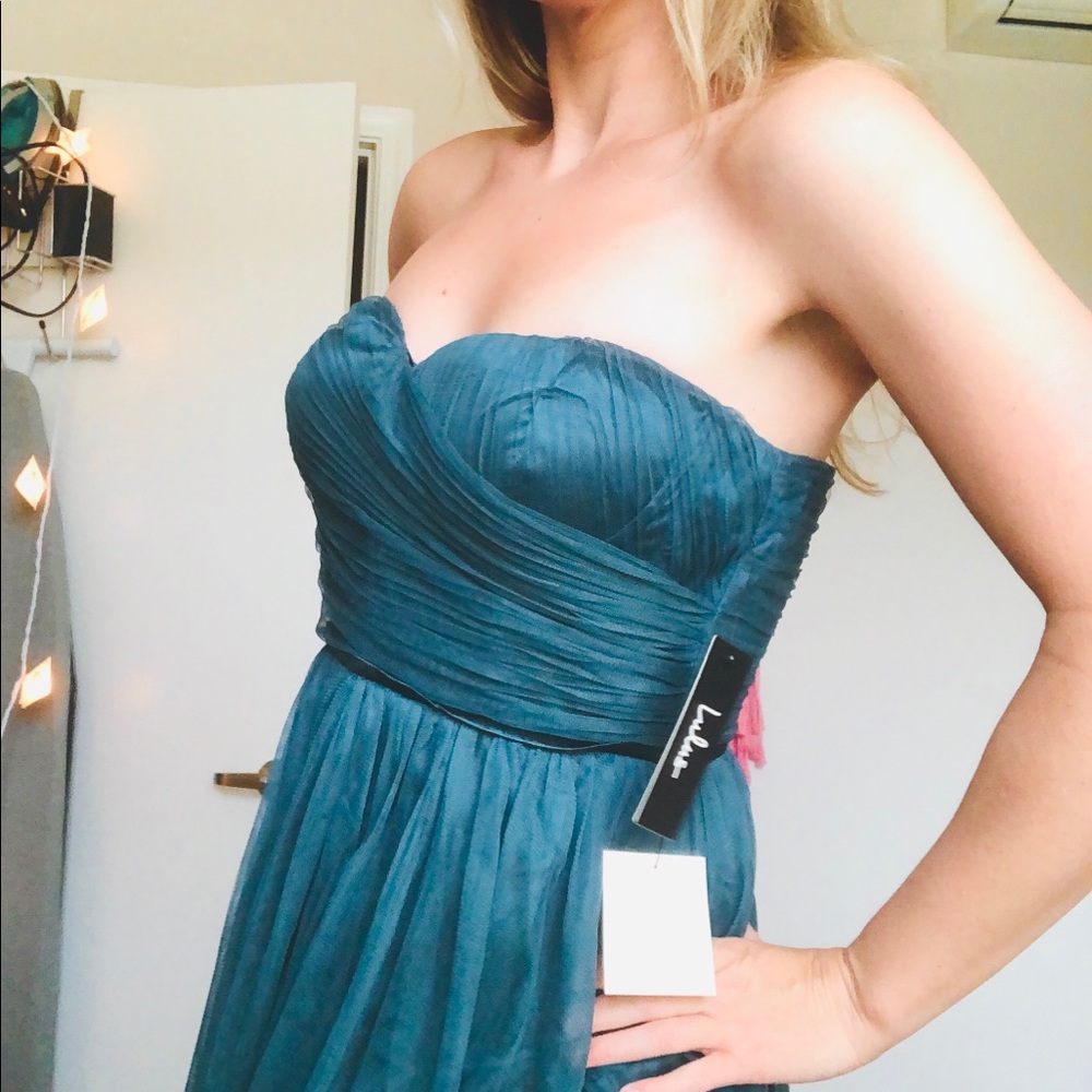 Tinkerbelle Emerald Green Tulle Dress - Picture 4 of 6